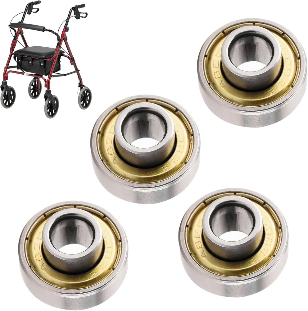 Rollator Caster Wheel Bearings Wheelchair Front Wheel Bearings, Replacement