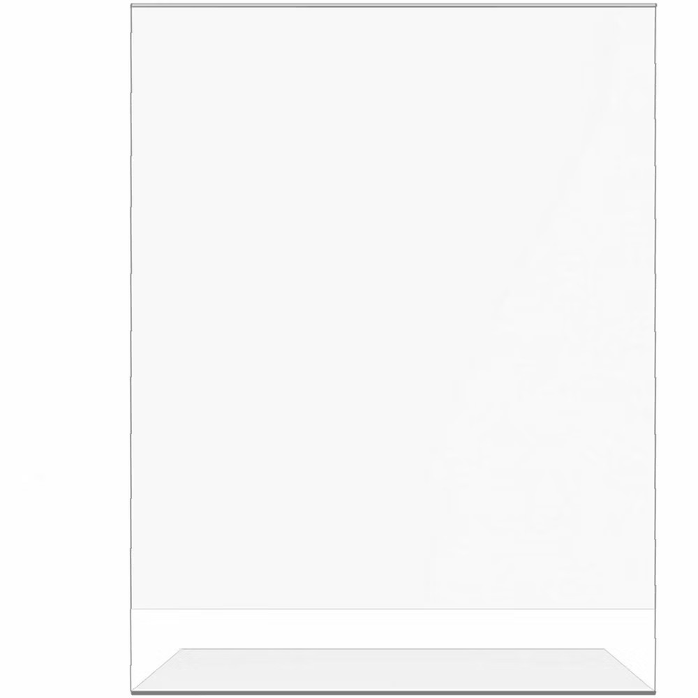 Image Document Holder 8.5" x 11" Vertical, Table Top Clear Plastic (6 Pack) NEW