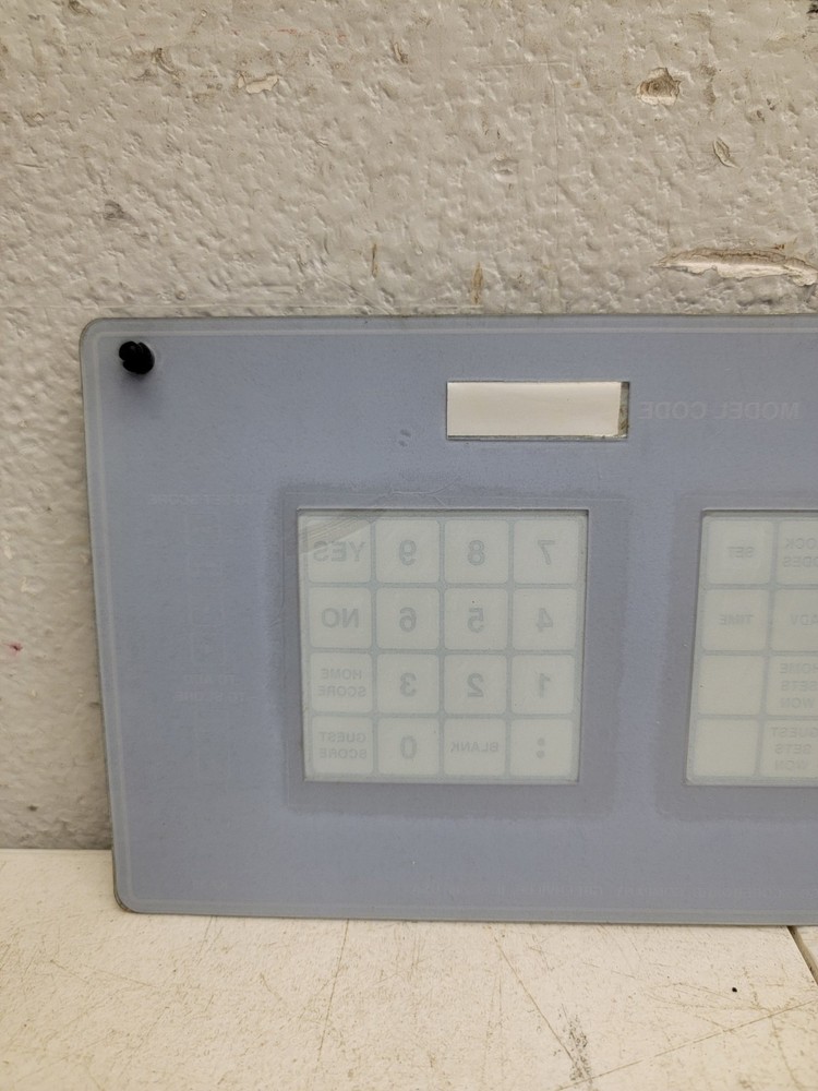 Nevco Scoreboard Controller Operator Football Button Overlay Model 4262943.