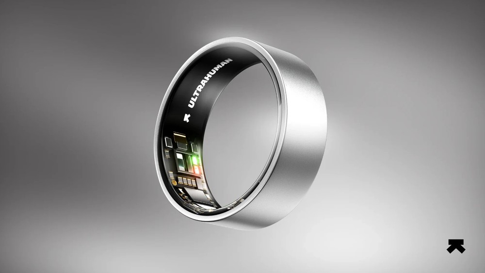 Ultrahuman Smart Ring AIR Size 10 - Raw Titani