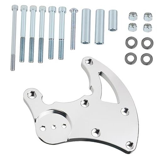 for R4 AC Compressor Bracket Compatible with Chevy LS Engines LS1 LS2 LS3 LS6