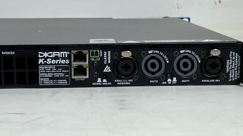 Powersoft Non-DSP K6 7200W Power Amplifier W/AEOSP (One) TrueHeartSound