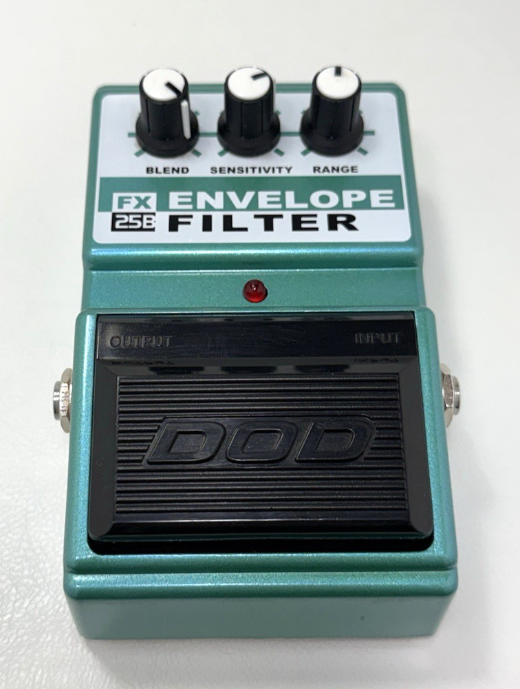 DOD FX25B Envelope Filter Guitar Effect Pedal w Box Manual Mint Condition Tested
