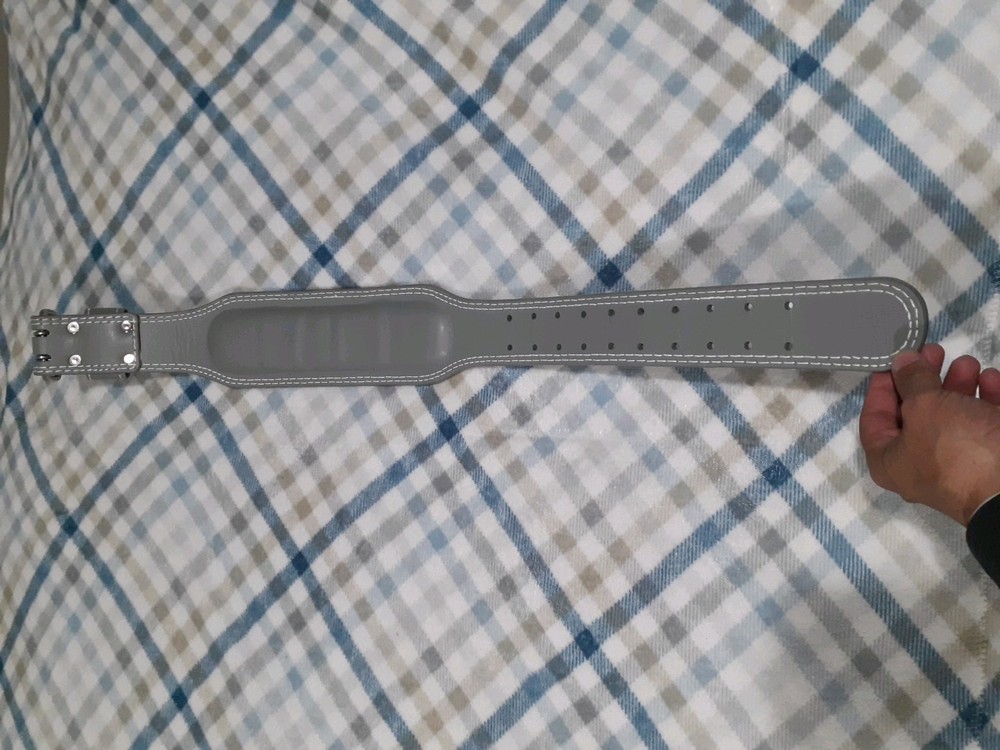 Uppper Weightlifting Belt- Grey- S