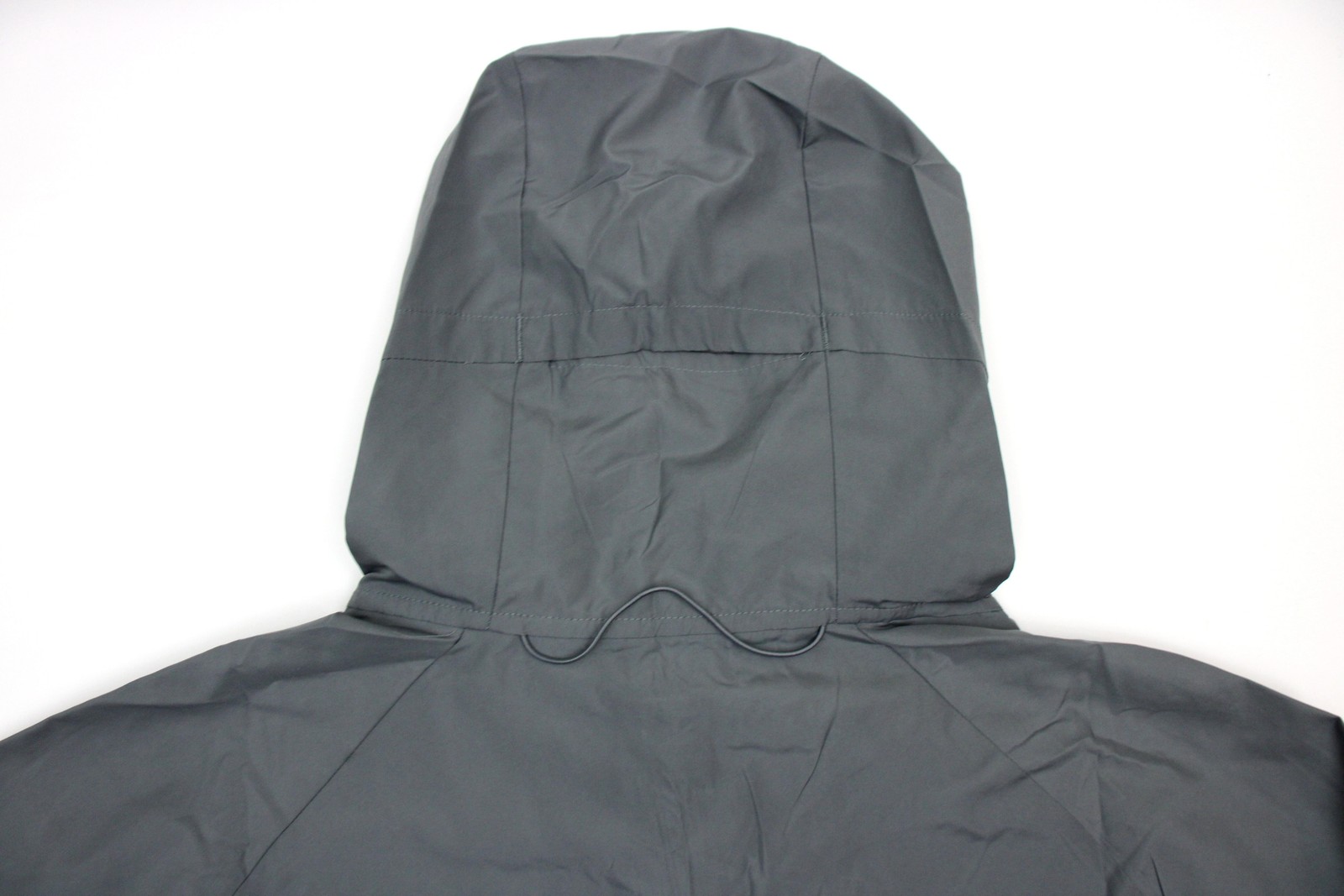 Nike Running Jacket Mens Large Gray Hooded Full Zip Windbreaker DD4746-084