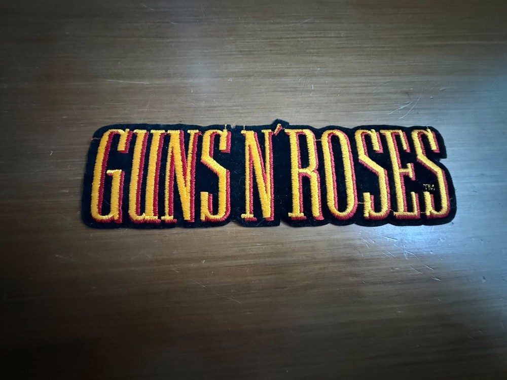 Vintage Guns N' Roses patch 9" long
