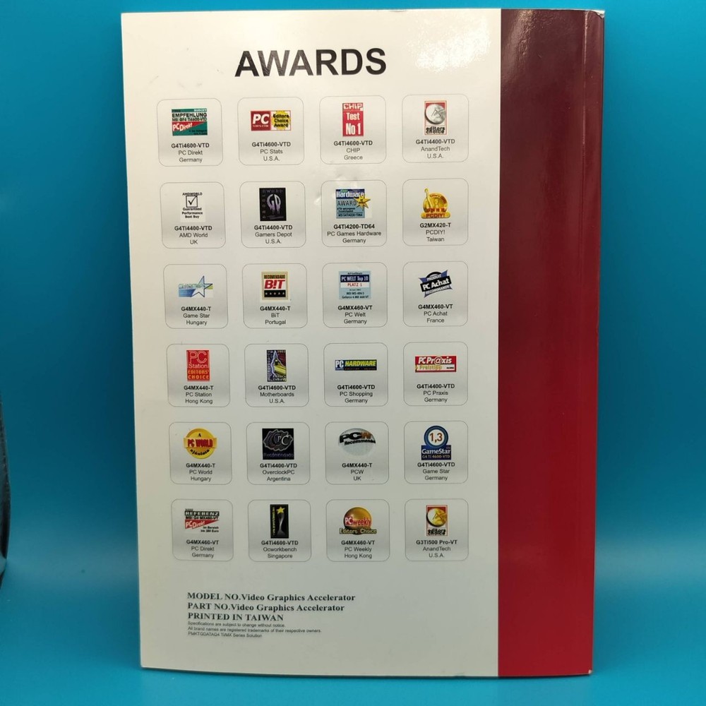 NVIDIA GeForce4 Ti MX Series User Guide Manual Graphics Accelerator 2002