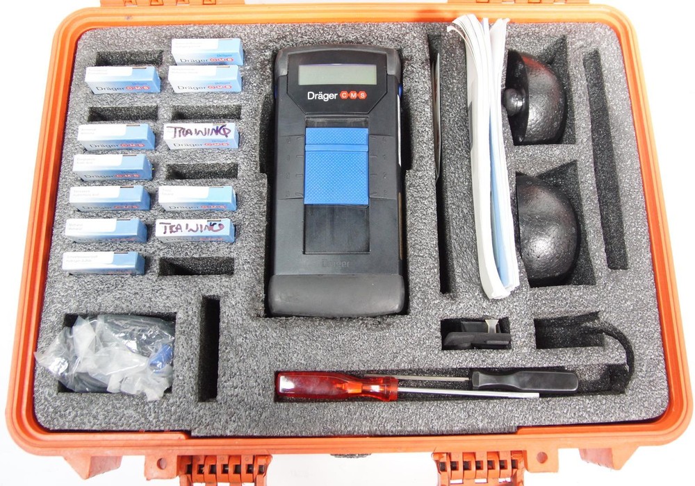 Drager CMS Permissible Gas Analyzer with Chips
