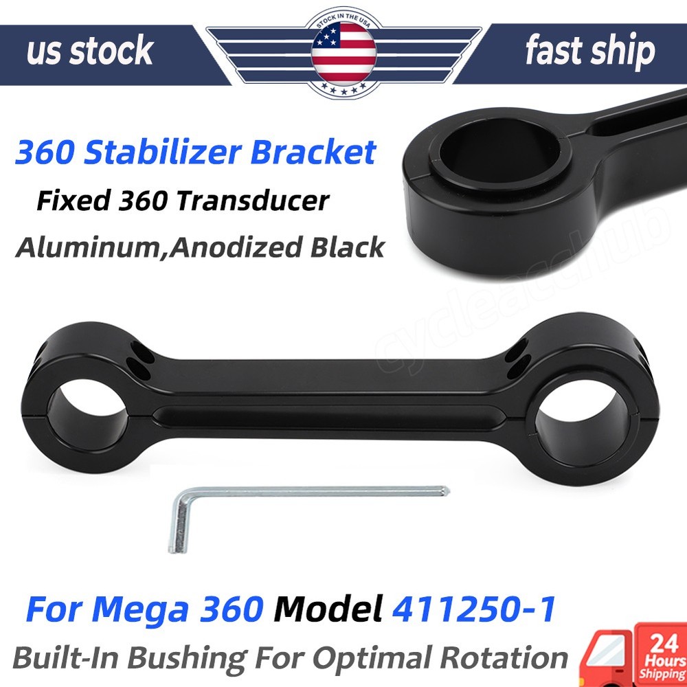 For MEGA 360 Stabilizer Support Bracket 411250-1 Trolling Transducer Protector