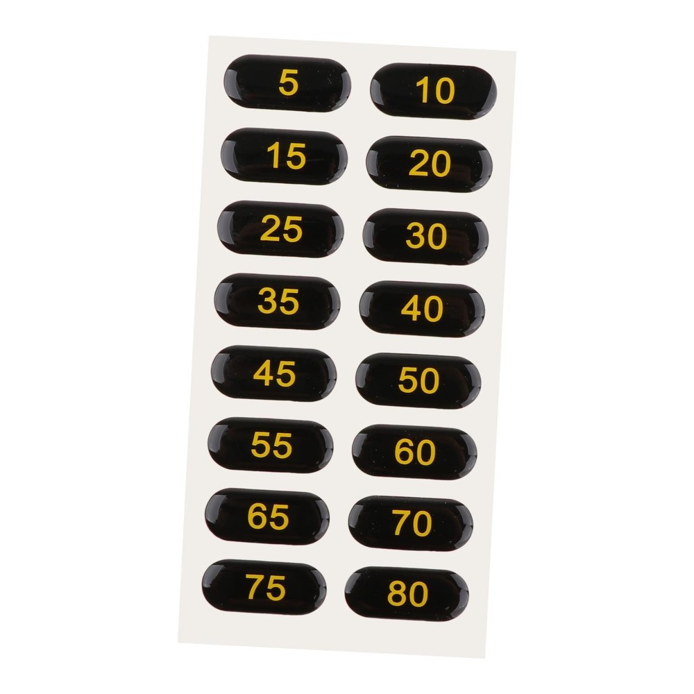 Weight Stack Labels Weight Number Stickers for Workout Gym