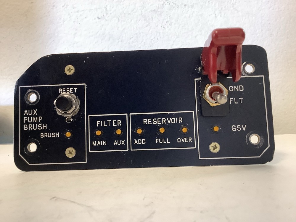 Bombardier Learjet 4529308000-005 Hydraulic Ground Control Box Assembly