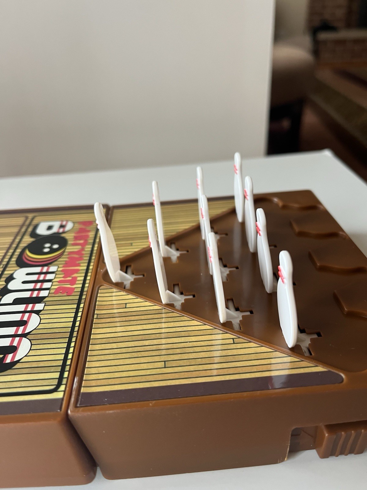 1980 Tomy PARTYMATE Strolling BOWLING Game Working Original Wind-Up Bowling Ball