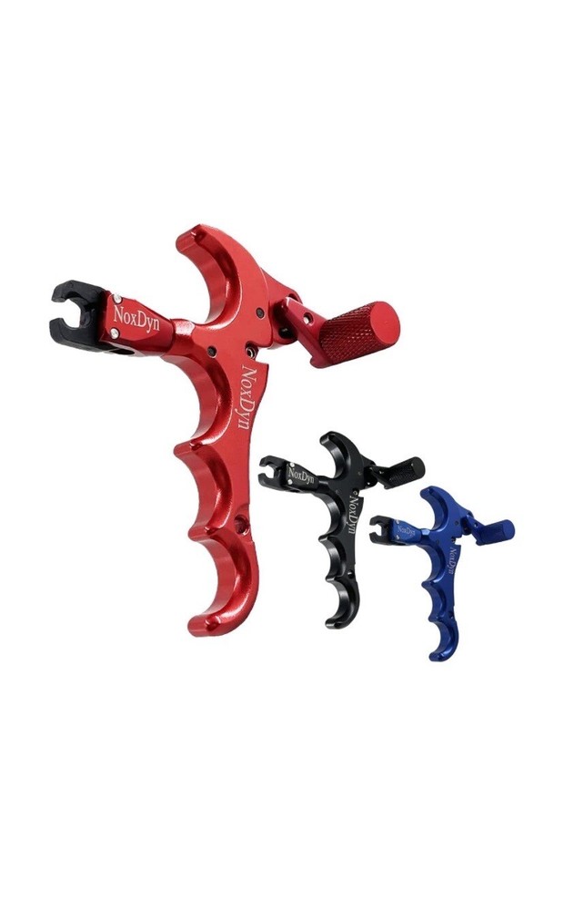 NoxDyn Archery Release 360& Rotatable Thumb Release for Compound Bow(Red)