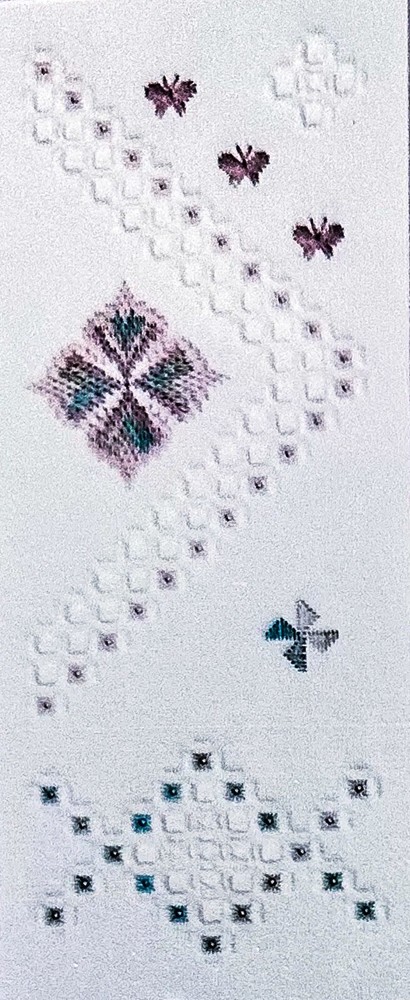 Bargello Embroidery Creative Reflections TRINITY Kaleidoscope Chart Pattern