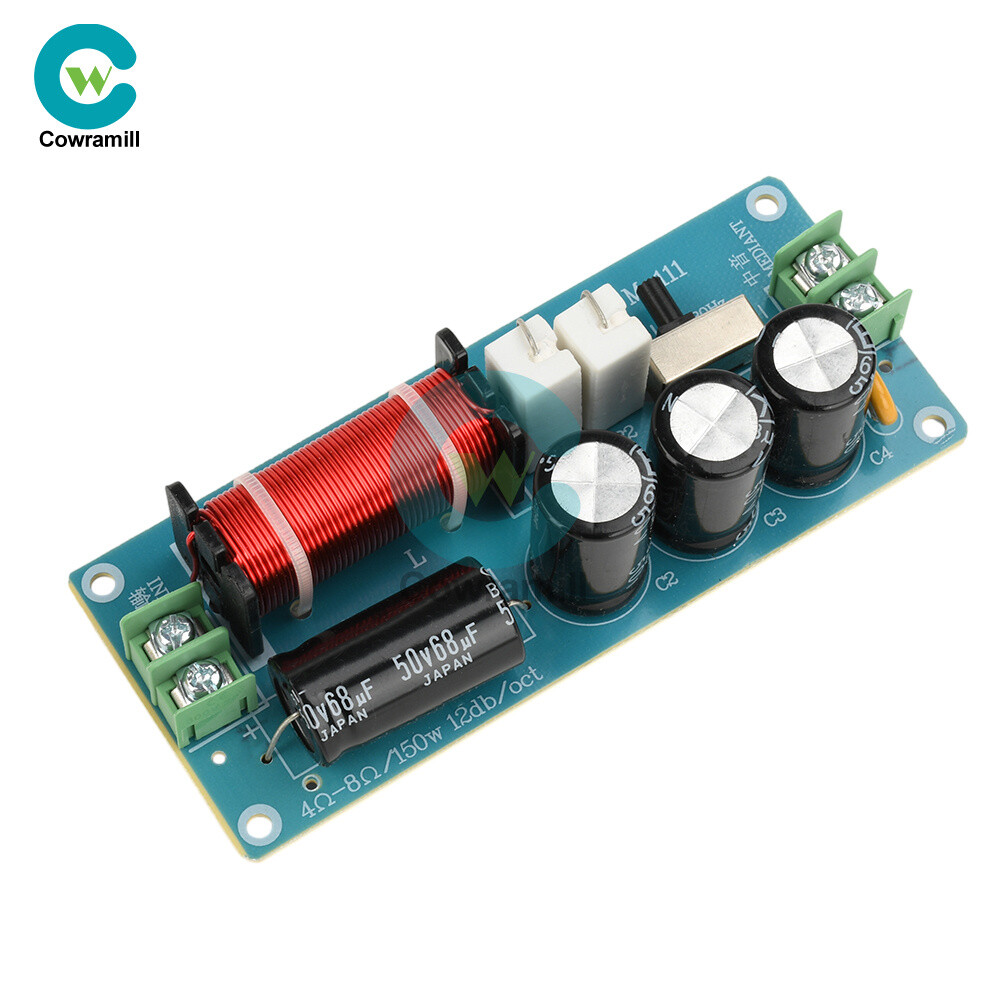 150W Midrange Speaker Frequency Divider Audio Crossover For HiFi Amplifier DIY