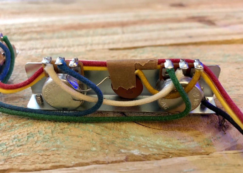 Jazzmaster Wiring Harness NOS Sprague Ceramic Disc Caps