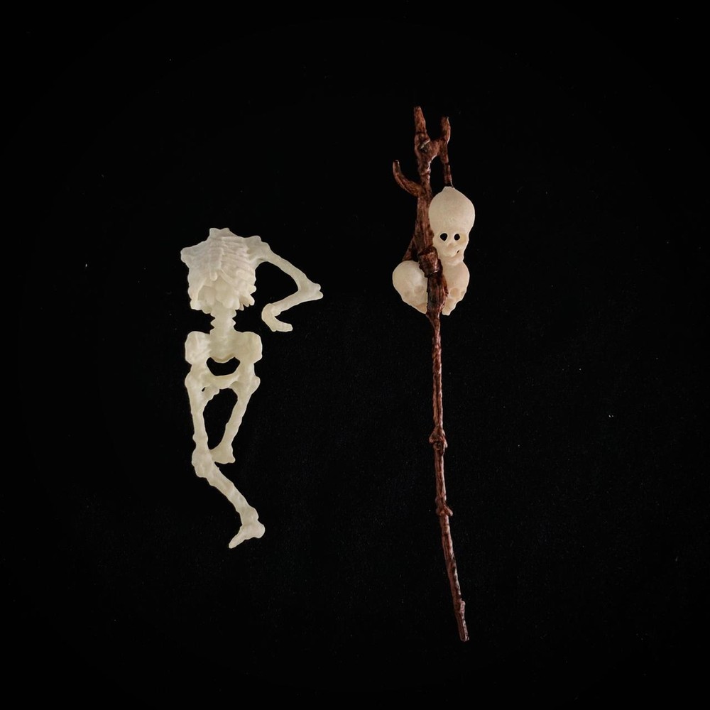 Amanaman's Corpse & Staff for 3.75 in & 6 in Figure Diorama (1:18 & 1:12 )