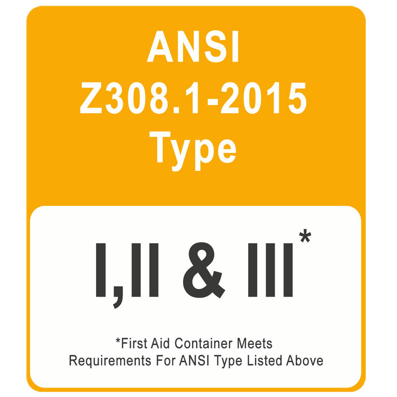 First Aid Kit OSHA Class B Plastic Box