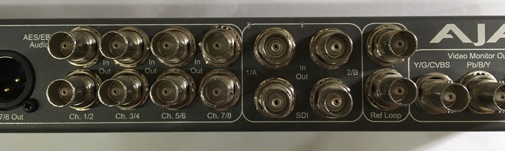 AJA K3 Box External Breakout Box Excellent Condition