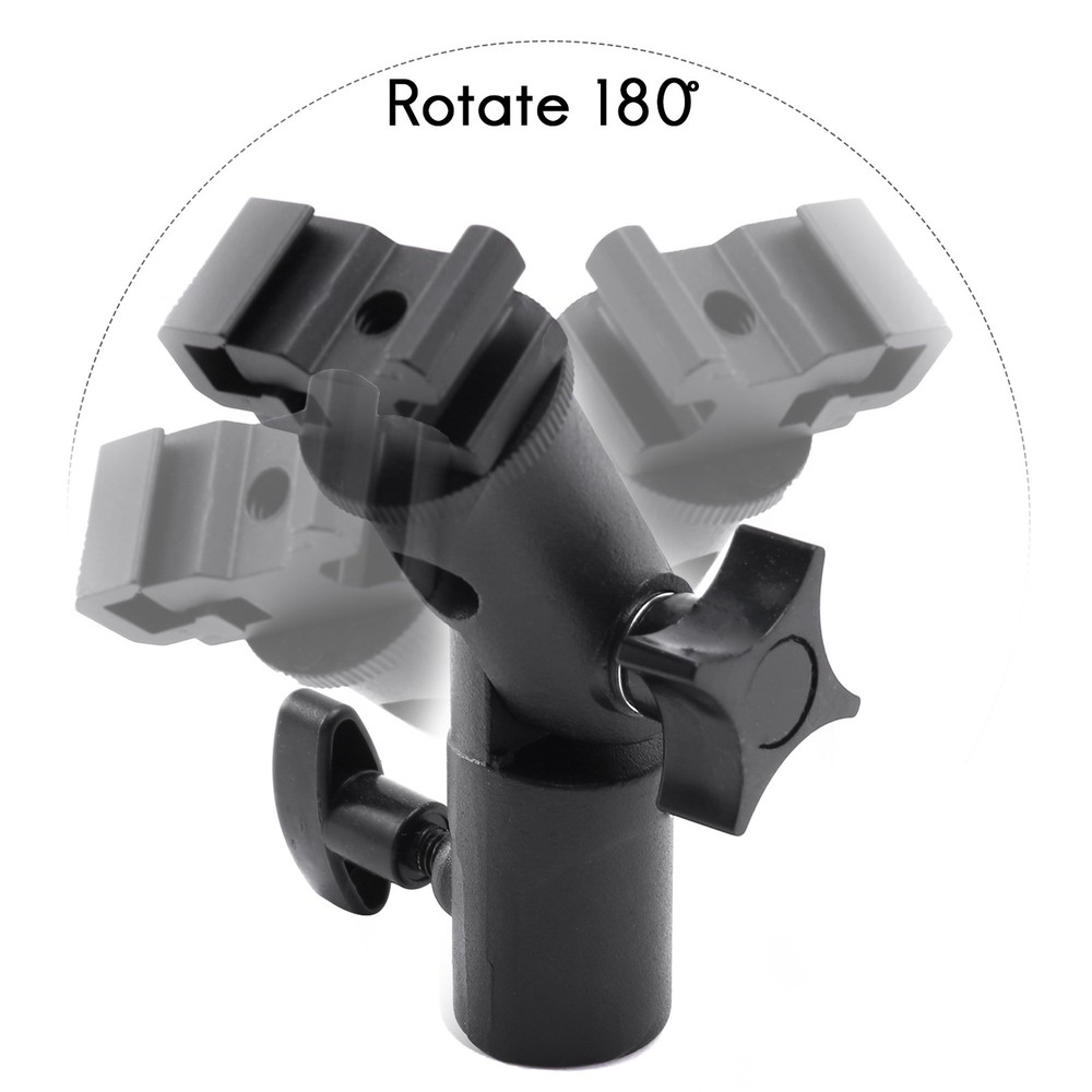 Camera Flash Speedlite Mount,Professional Swivel Light Stand Light Bracket3951