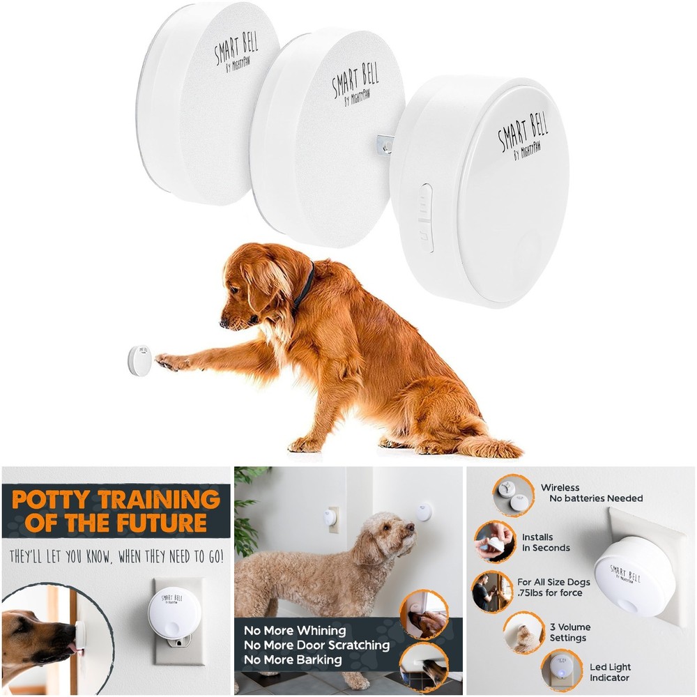 Smart Bell Potty Training Button - Easy, Reliable 2 Pack, Durable