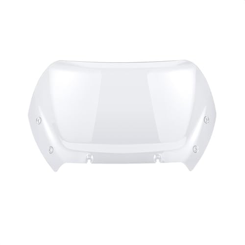 11.5" Wave Windshield Windscreen Wind Splitter Compatible for Harley CVO Clear