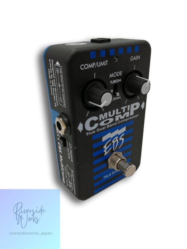 EBS Multi Comp Effect Pedal - Compressor for Bass and Guitar JP