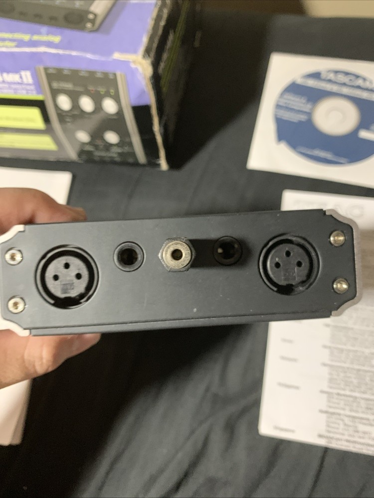 Tascam US-144MKII Analog Recording Interface Gently Used Condition Tested!