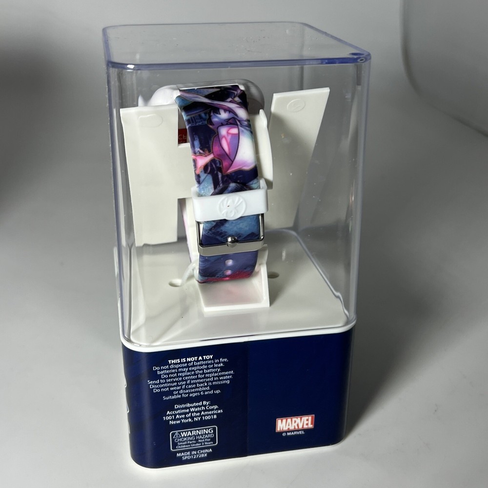 Marvel Comics Spider-Man Gwen Video Interactive Digital Camera Watch USB New