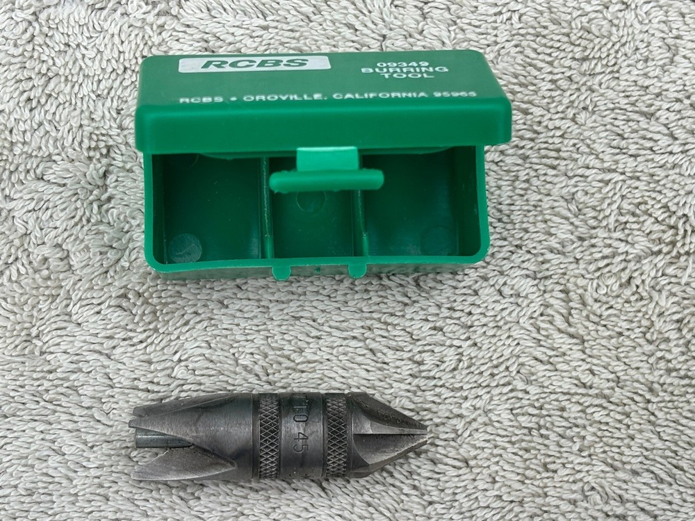 RCBS 09349 Burring Tool Storage Box Fast Ship