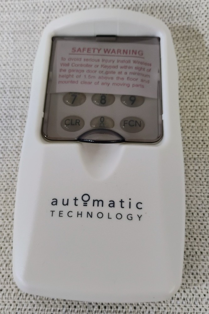 Automatic Technology KPX7v2 Keypad, SHEDMASTER, NOB