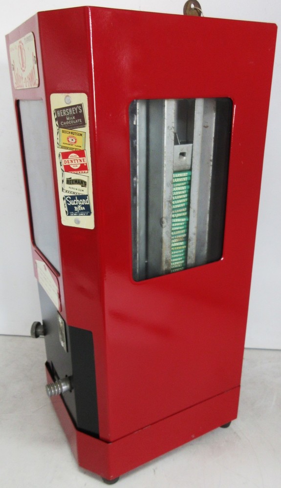 Select-O-Vend Multi-Vend 1c Gum Tablet Dispenser circa 1945