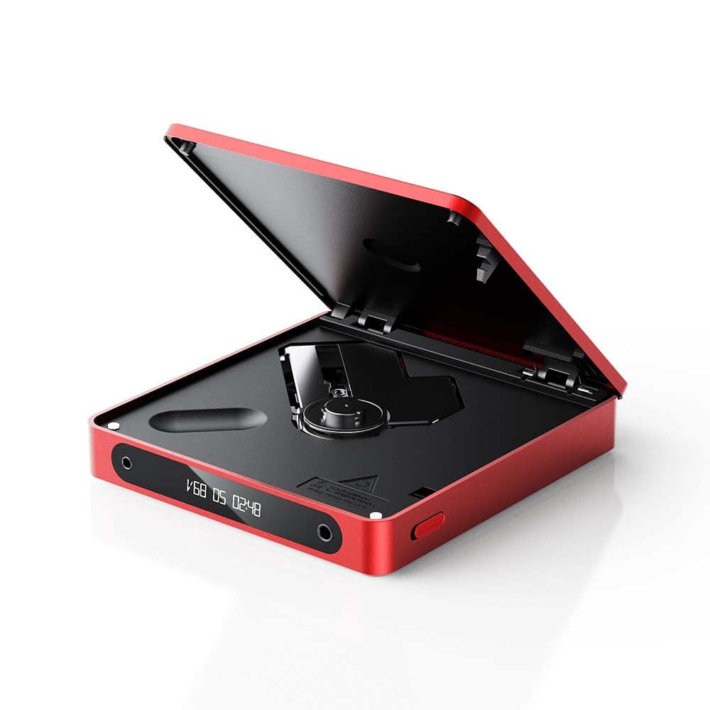 FiiO DM13 Multifunctional Portable Stereo CD Player Long-Lasting Battery, USB