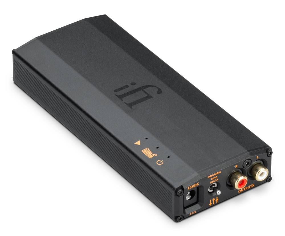 iFi - Micro iPhono 3 MM/MC Phono Preamplifier Black Label Edition
