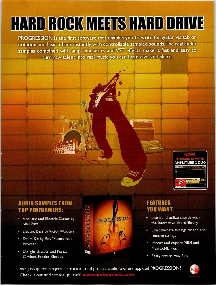 Progression Original  Print Ad