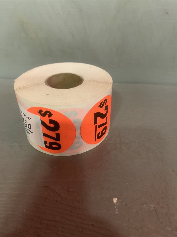 $2.79 Price LABELS ROLL GREAT STICKERS