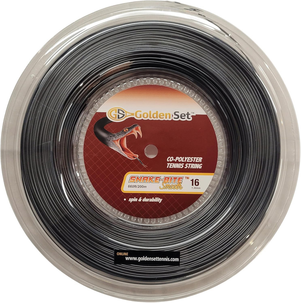 High-Performance Snake Bite Polyester Tennis String for Ultimate Spin