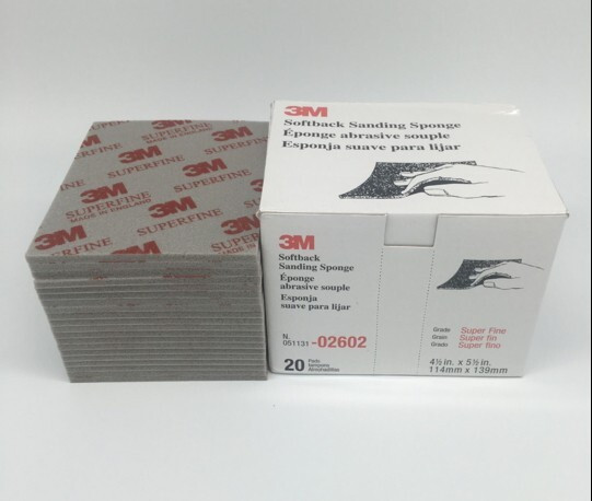 3M 02602 Softback Sanding Sponge Superfine - 20 Count/BOX-02602