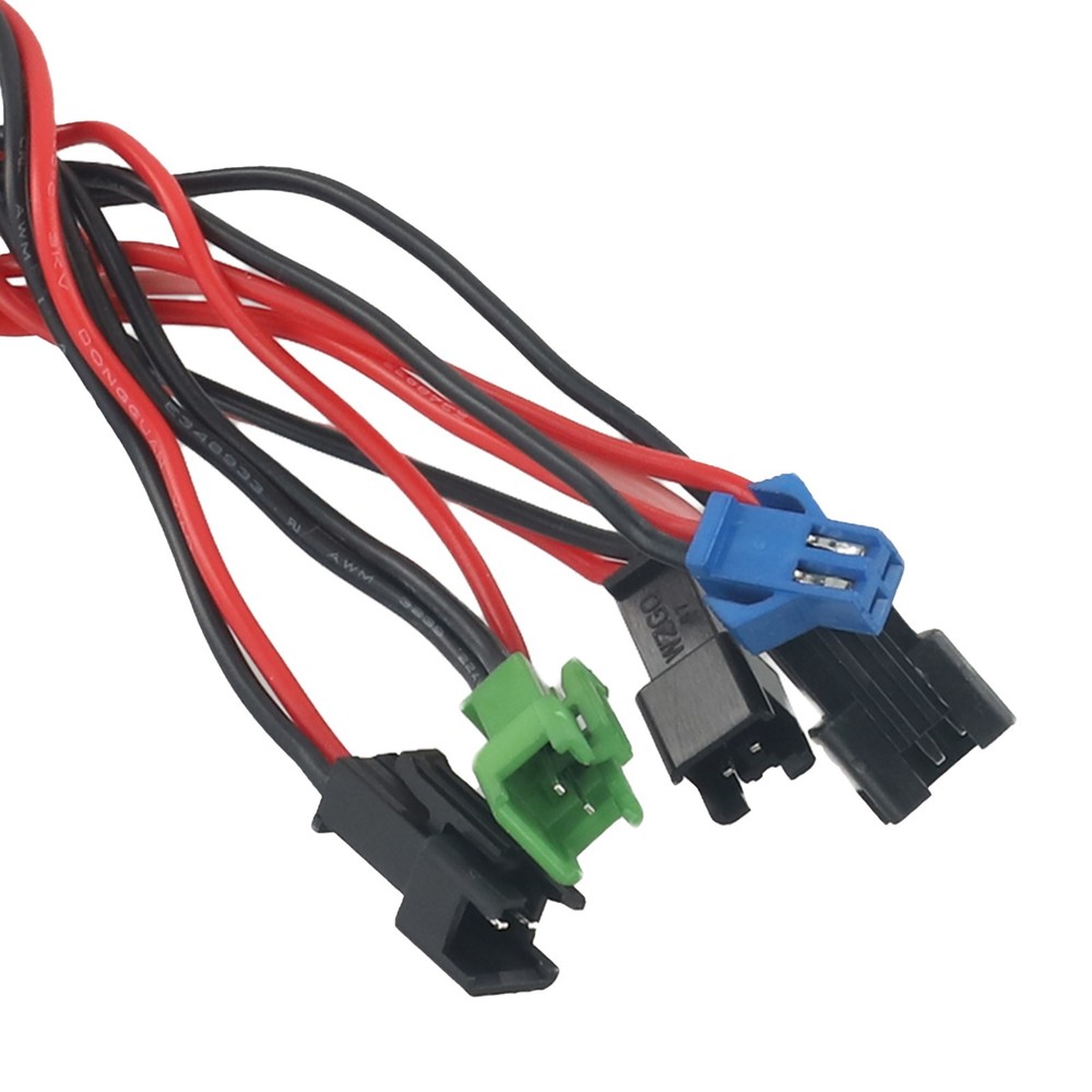 Electric Bicycle Ebike Headlight And Tail Light Replacement Cable Line 24v-60v