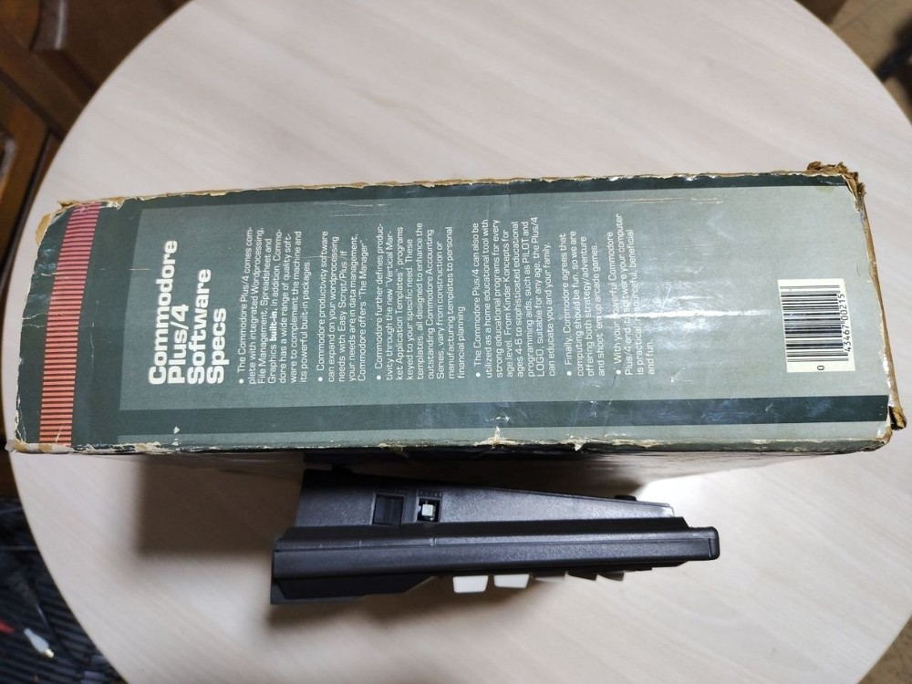 COMMODORE PLUS/4 COMPUTER +4 NTSC Boxed, Vintage