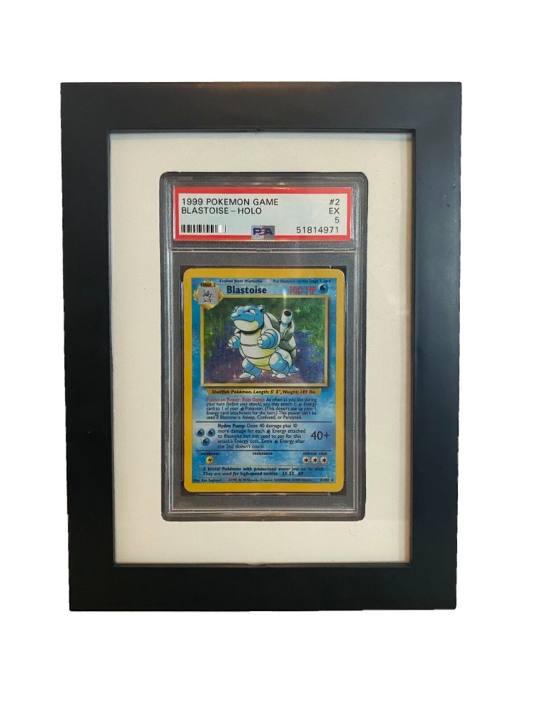 Single Graded Card Frame - Black