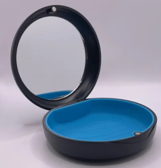 Aligner, Retainer, Sports Mouth Guard Case, with Mirror and Silicone Liner Case