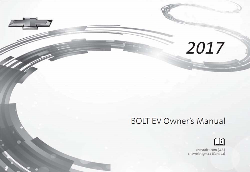 2017 Chevrolet Bolt EV Owners Manual User Guide