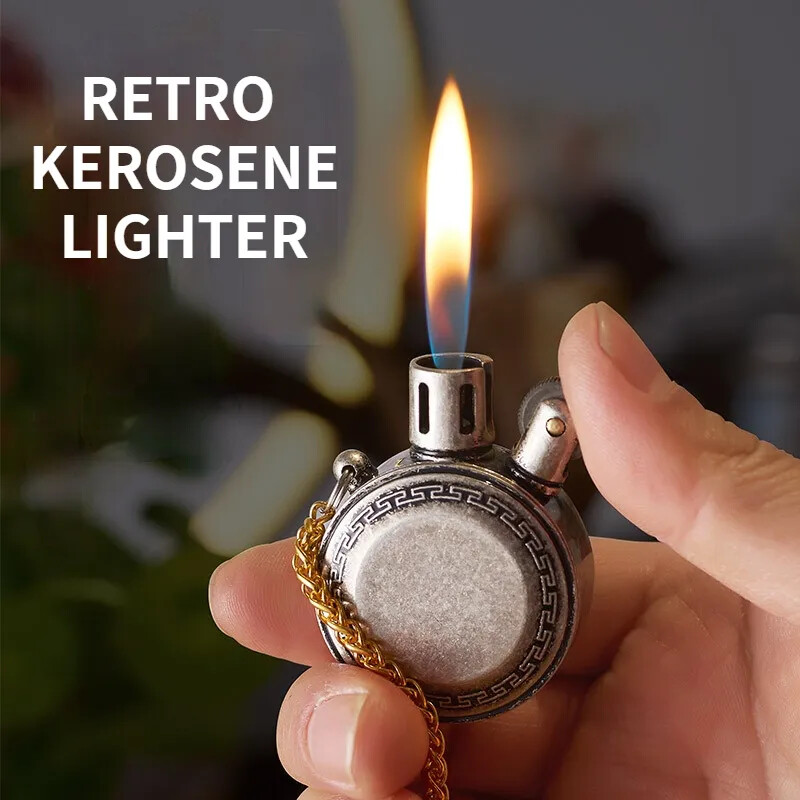 TimelessFlame Retro Pocket Lighter