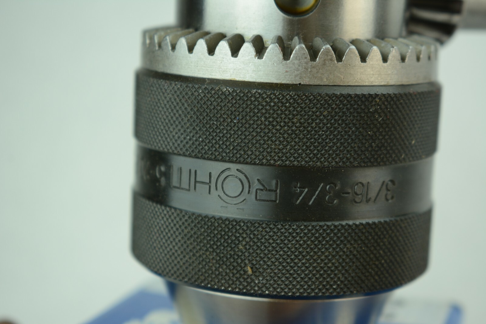 Rohm Germany Quality Precision Drill Chuck & Key 3/16"-3/4" 4JT #4 Jacobs Taper