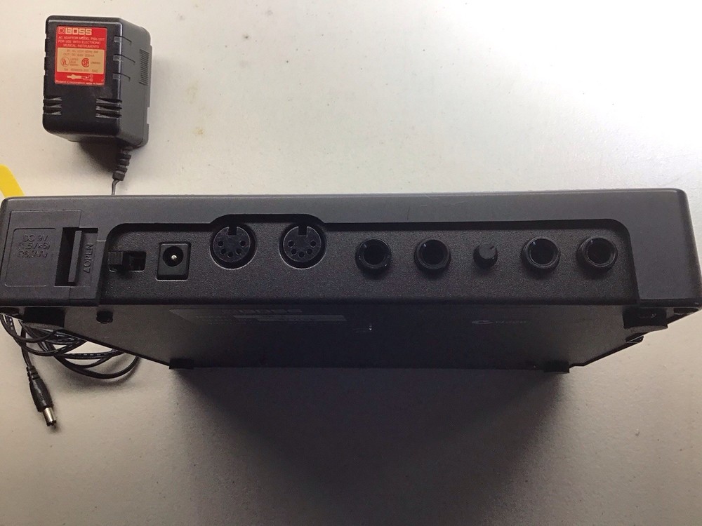 Boss DR-5 Rhythm Section Drum Machine & Sequencer AC Adapter Tested Works