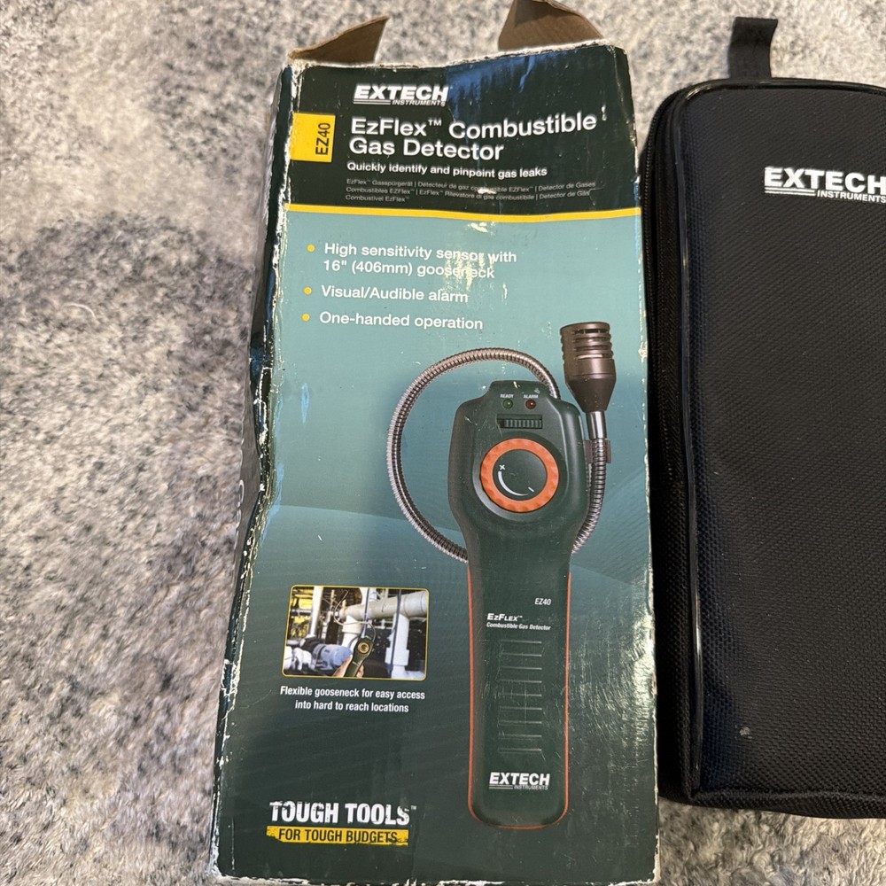 Extech EZ40: EzFlex Combustible Gas Detector