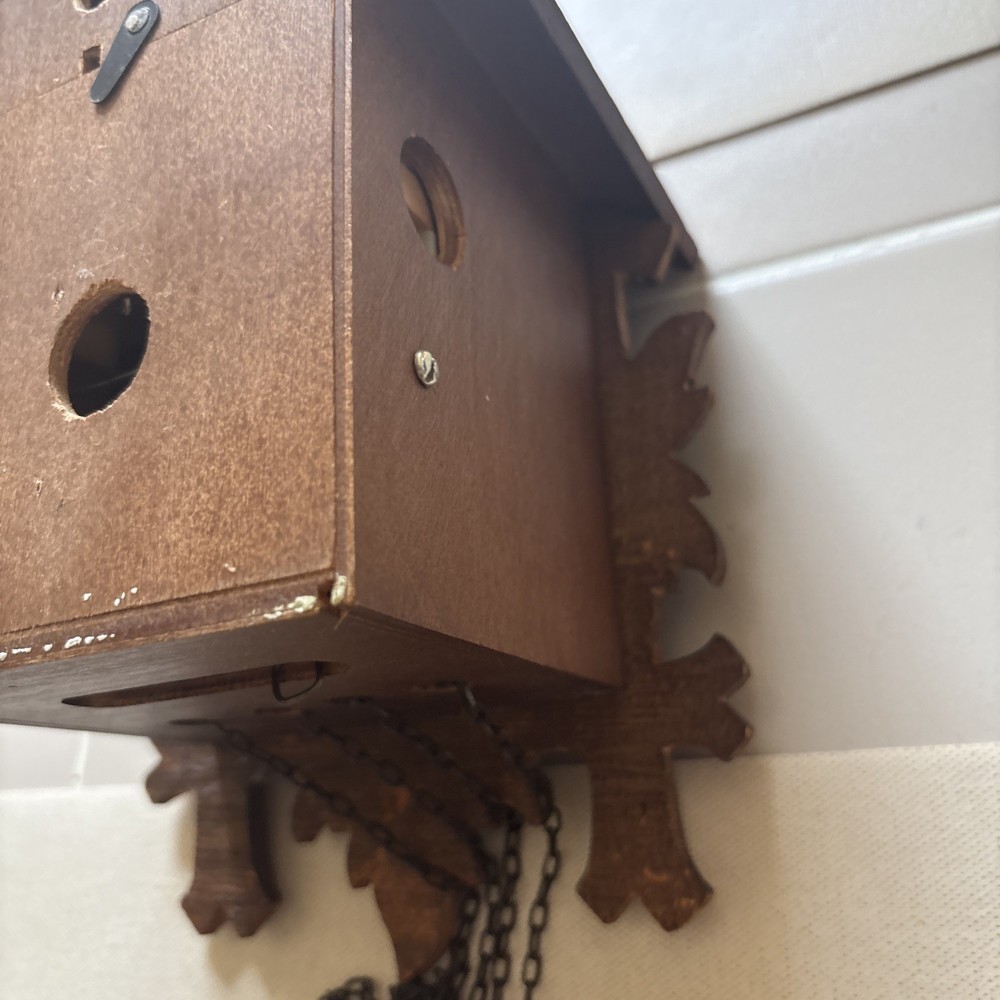august schwer cuckoo clock - Decent Shape - Needs parts and Repairs