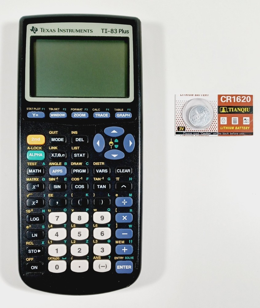 Texas Instruments TI-83 Plus Graphing Calculator - WORKING COSMETIC ISSUES