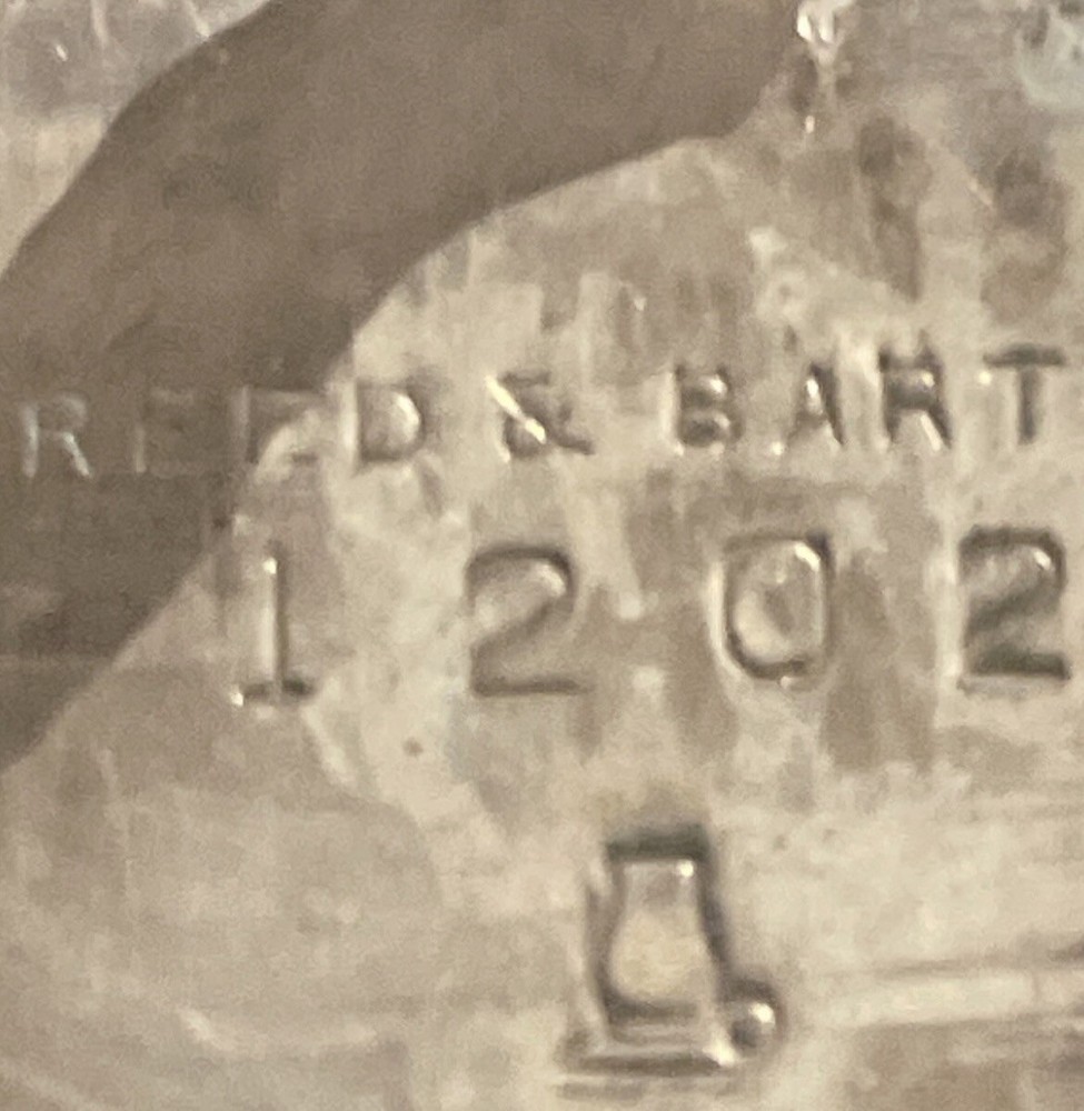 REED and BARTON VINTAGE Dish 1202 Silverplated.